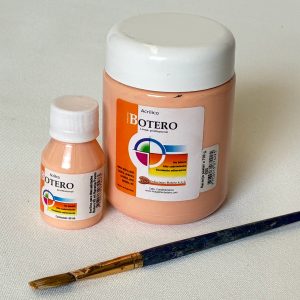 Acrílico Naranja Pastel Botero