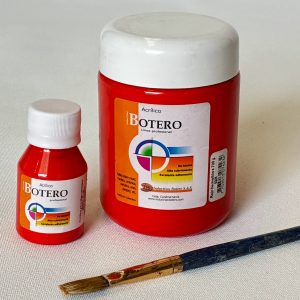 Acrílico Rojo Bermellón Botero