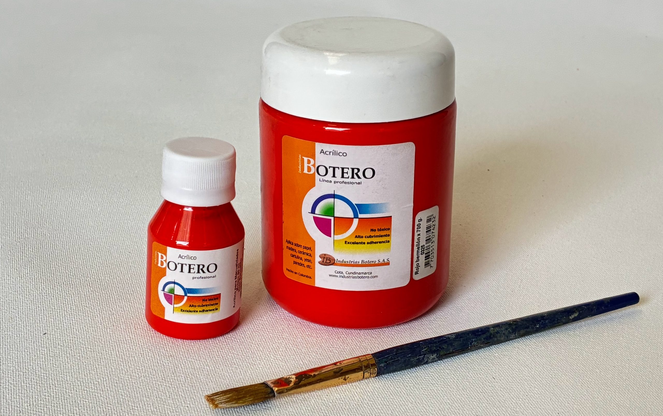 Acrílico Rojo Bermellón Botero