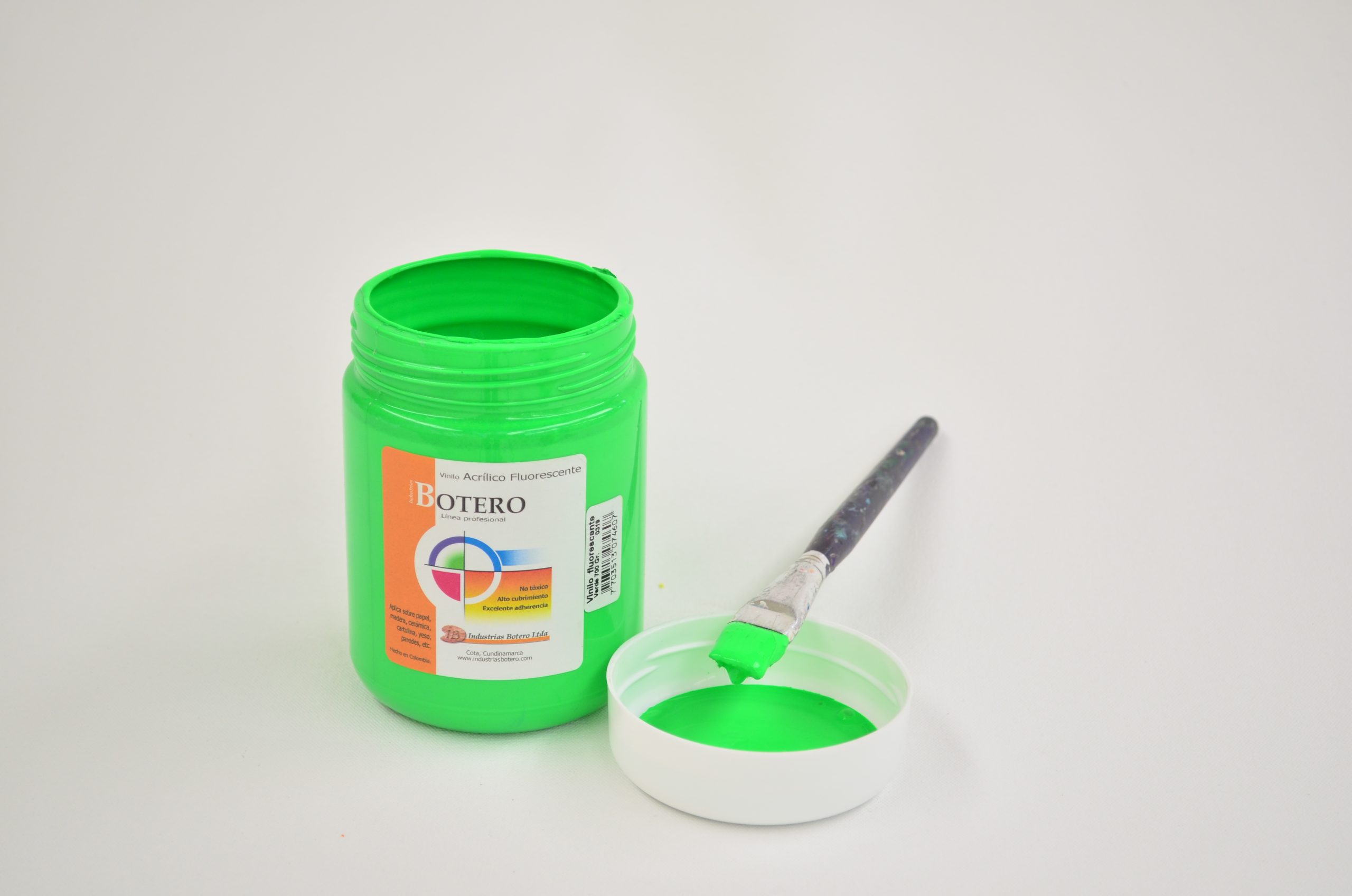 Acrílico Fluorescente Verde Botero