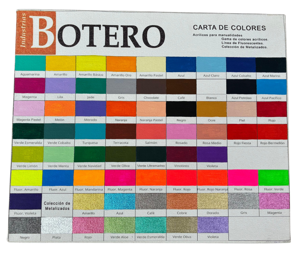 Carta de colores